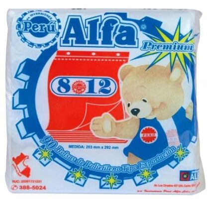 Bolsa 8x12 c/90 ALFA